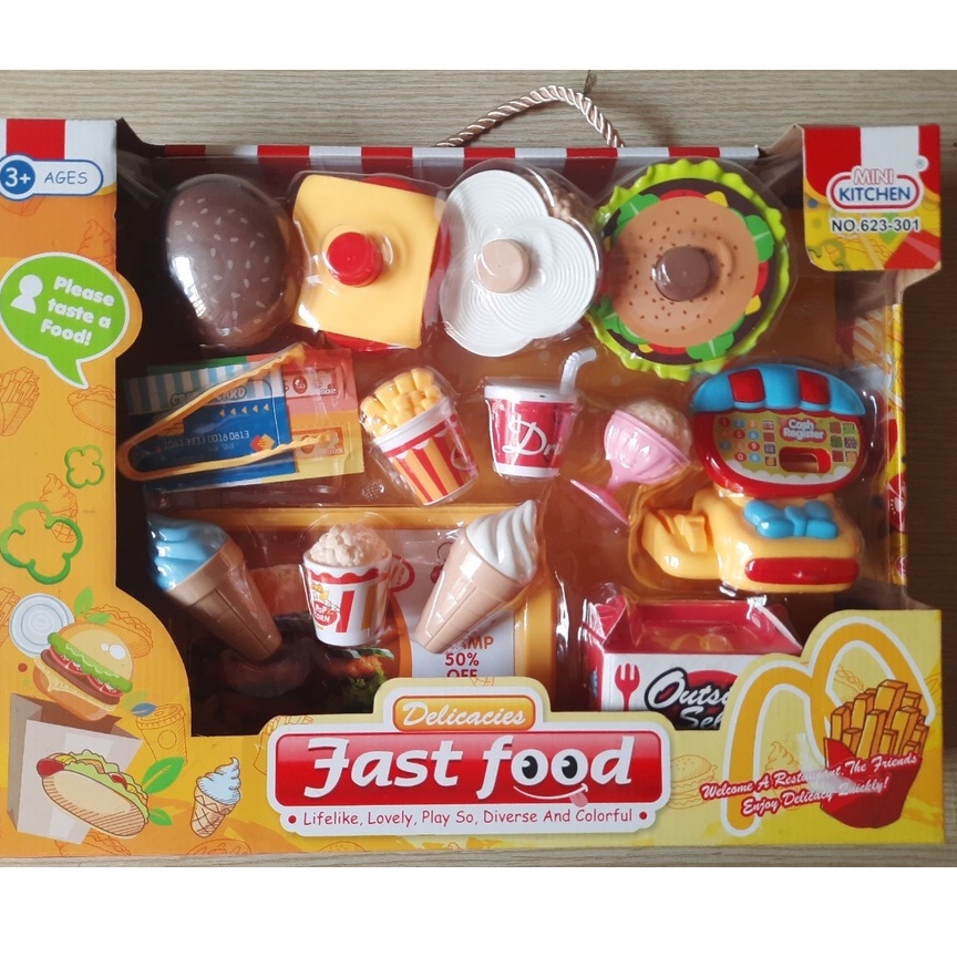 Bộ đồ nhà bếp nướng bánh mì hello kitty