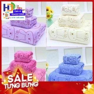 Bộ 3 khăn tắm thái lan siêu mềm mịn tiện dụng