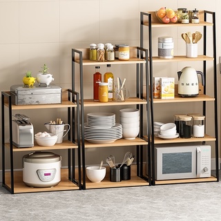 Tủ kệ lò vi sóng có ngăn đựng đồ | kệ nhà bếp đa năng iga - gm06