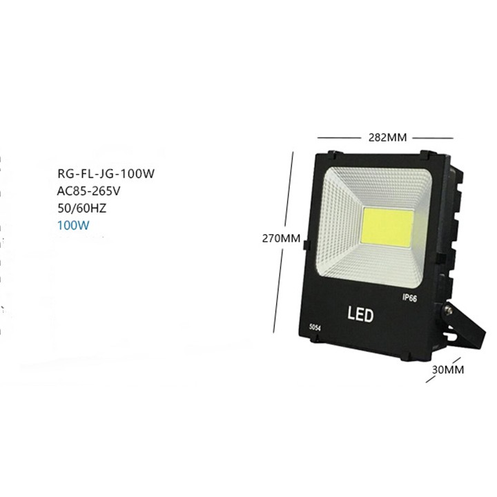 Đèn LED 100w chip 5054 cam kết chất lượng (bảo hành 2 năm)