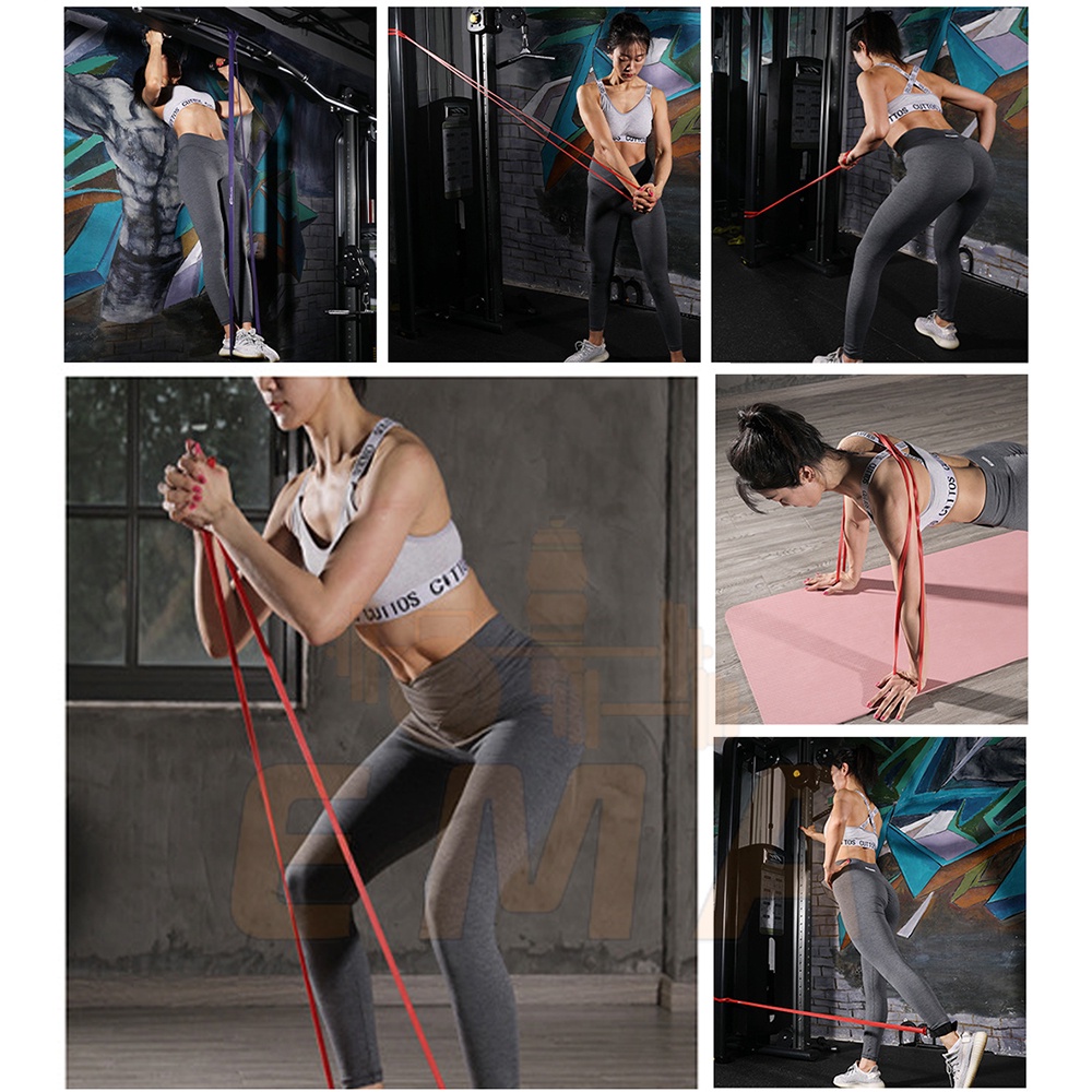 Dây kháng lực tập gym, yoga, pilates - dây cao su đàn hồi siêu tốt - Đa dạng lựa chọn phù hợp mọi nhu cầu