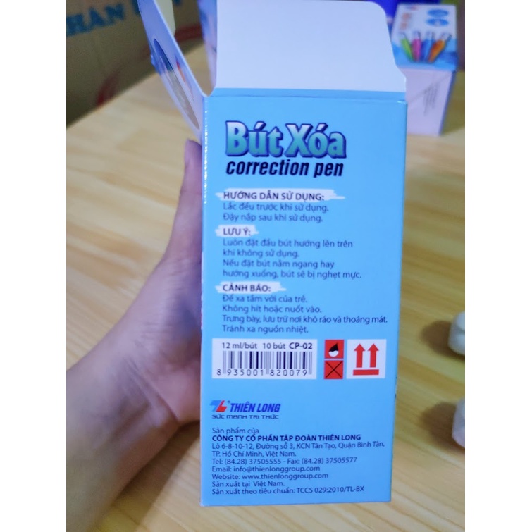 Bút xóa Thiên Long CP-02 - 12 ml  mực nước ( 1 cây )