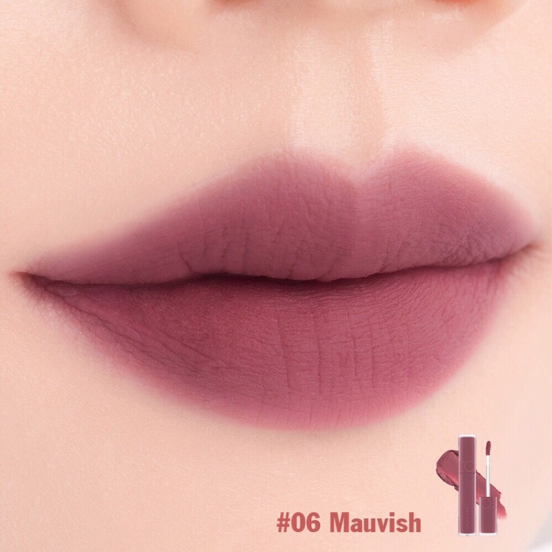Son Romand Blur Fudge Tint màu 06 Mauvish