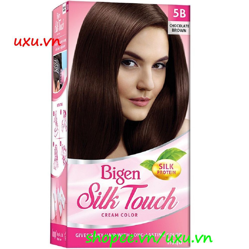 Thuốc Nhuộm Tóc Bigen 5B Nâu Socola Silk Touch Cream Color Bst, Với uxu.vn Tất Cả Là Chính Hãng.