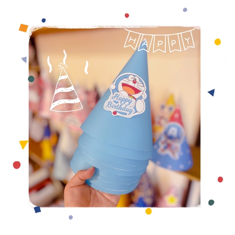 Mũ sinh nhật chuyên sỉ cho tiệm bánh kem