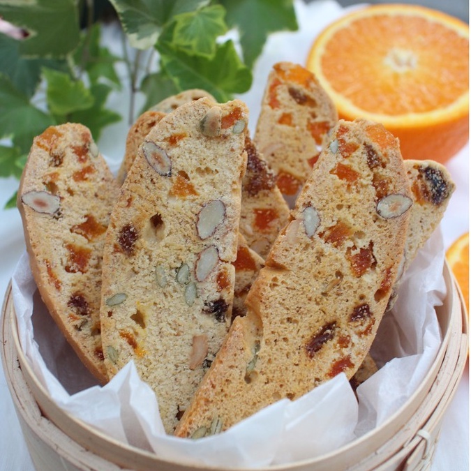 Bánh BISCOTTI nguyên cám Joie - Bánh ăn kiêng, giảm cân, không đường ít calo