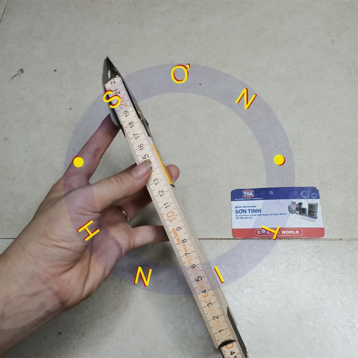 Thước xếp gỗ 2m Tolsen 35046