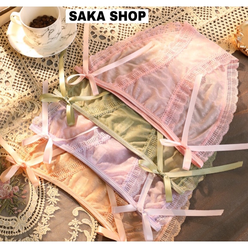Quần lót nữ ren cao cấp mịn mát SaKa Shop nhiều màu