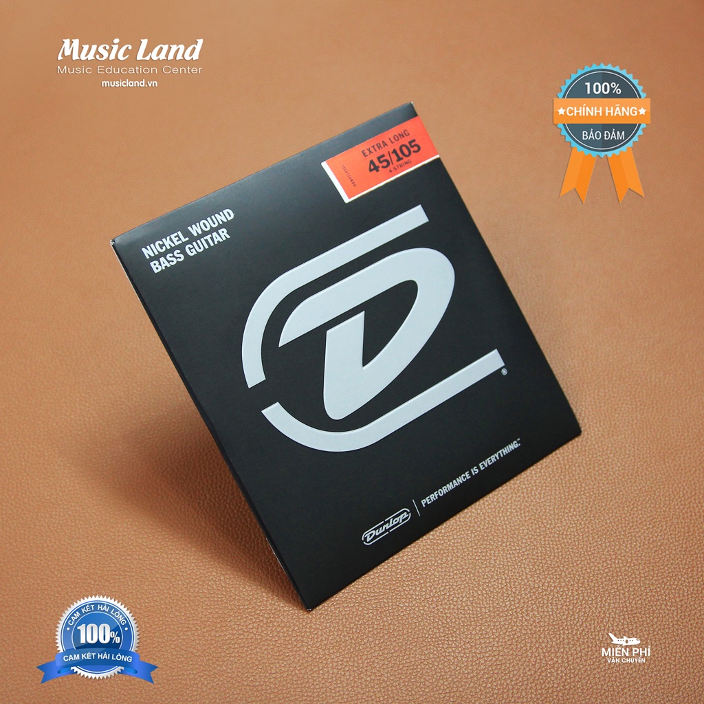 Dây Đàn Guitar Bass Dunlop DBN-45105XL – Chính Hãng USA