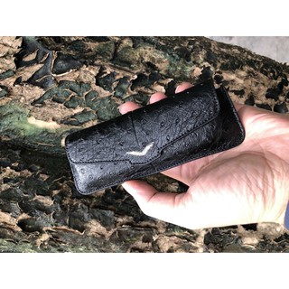 Bao da cầm tay cho Vertu Signature S da thật nhập khẩu da đà điểu/Da cá sấu