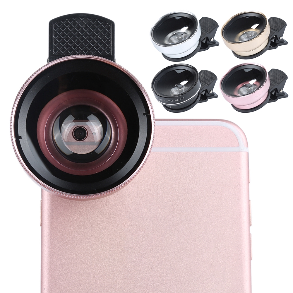 External Mobile Camera Lens 37mm 0.45X 49UV Wide Angle Mobile Phone Lens Acew