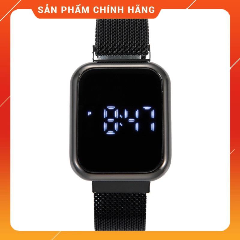 Đồng hồ điện tử nam nữ cảm ứng dây lưới thép nam châm thời trang [Uy Tín Về Chất Lượng]