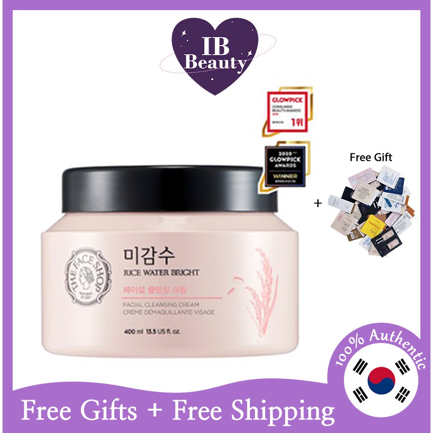 Kem tẩy trang The Face Shop làm sáng da 400ml / 200ml