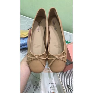 Giầy Bệt Happy Feeling hàng order QCL1 (Sẵn đen sz 36)