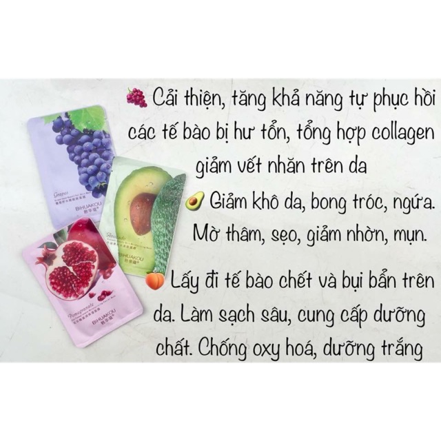 Combo 100 MASK DƯỠNG DA