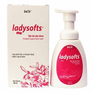 Bọt vệ sinh Ladysofts New hồng 100ml