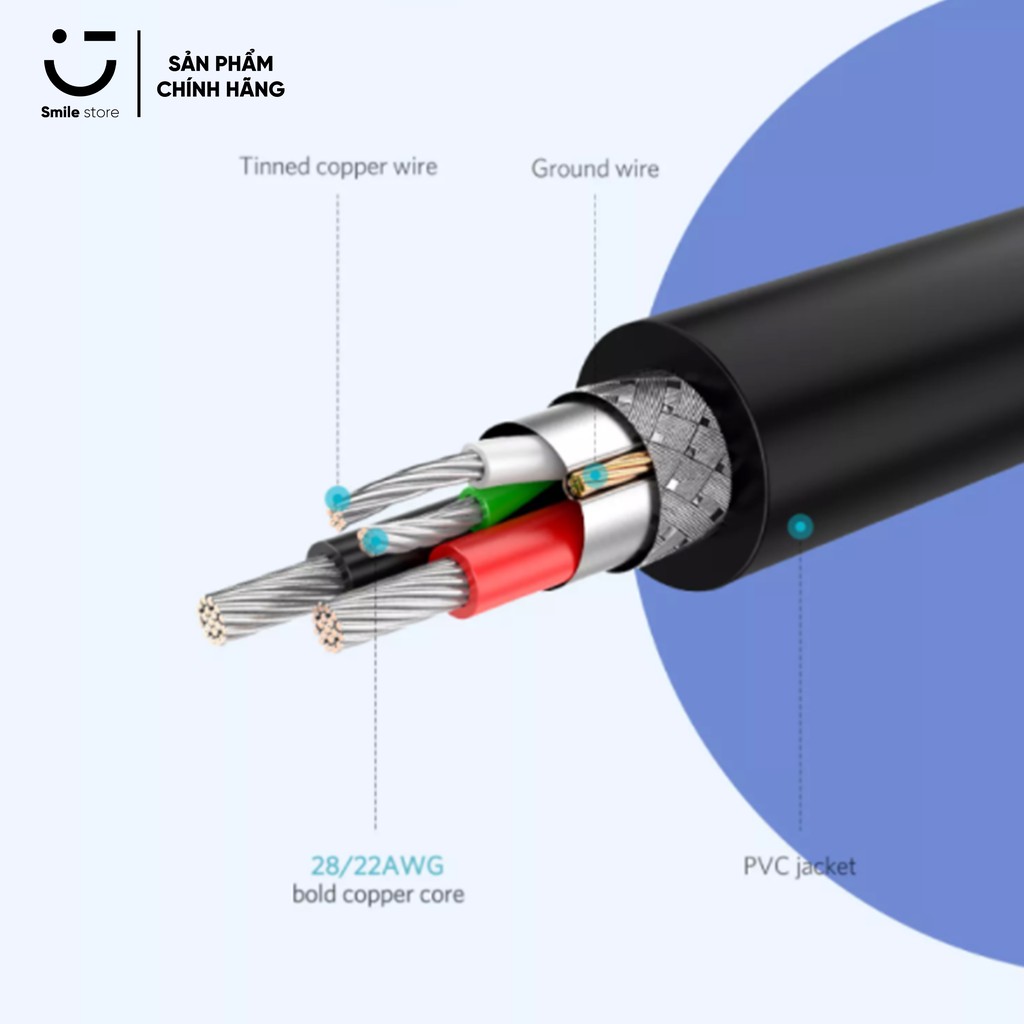 Cáp Sạc Nhanh Micro USB UGREEN - Bọc PVC Chắc Chắn, Đầu Mạ Niken, Tốc Độ 480Mbps, Tương Thích Với Các Thiết Bị Android