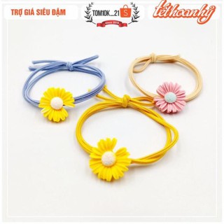 Chun buộc tóc hoa cúc Daisy mẫu 2