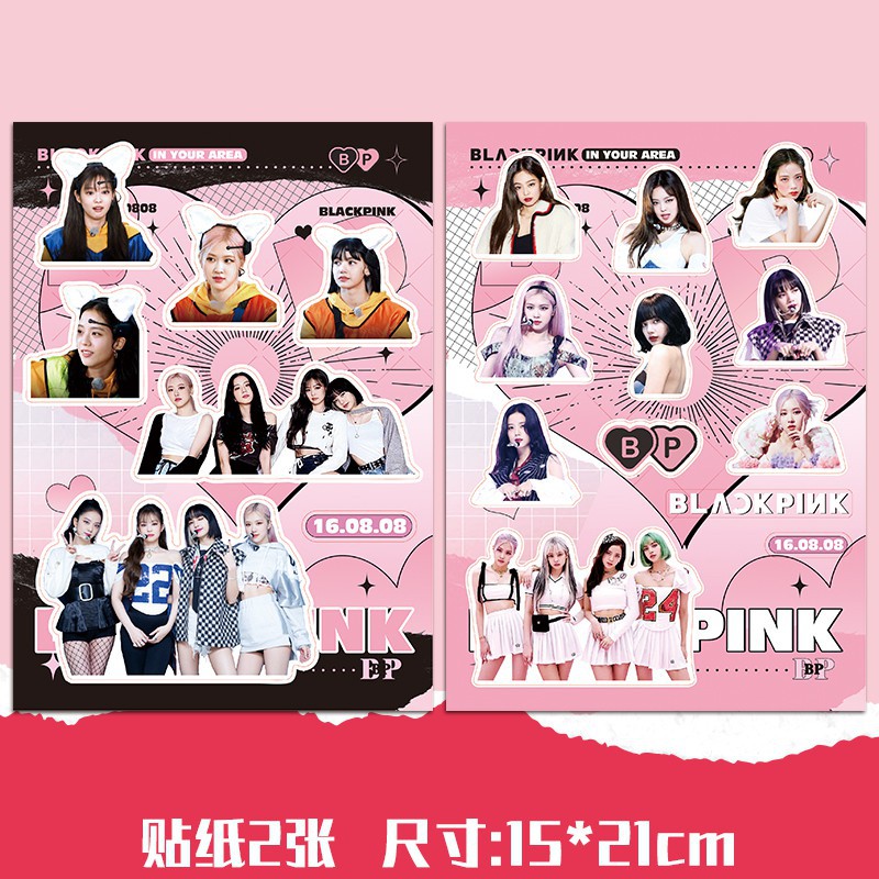 Cuộn Băng Keo/ Sticker / Ảnh In Hình Nhóm Nhạc Blackpink Dễ Thương