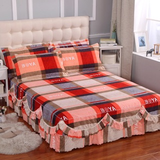 Bộ ga giường và 2 vỏ gối cotton