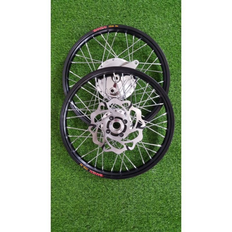 bánh căm dành cho exciter 2006 đến 2010 và Sirius Jupiter 1 thắng đĩa trước full đầy đủ như hình lắp như zin