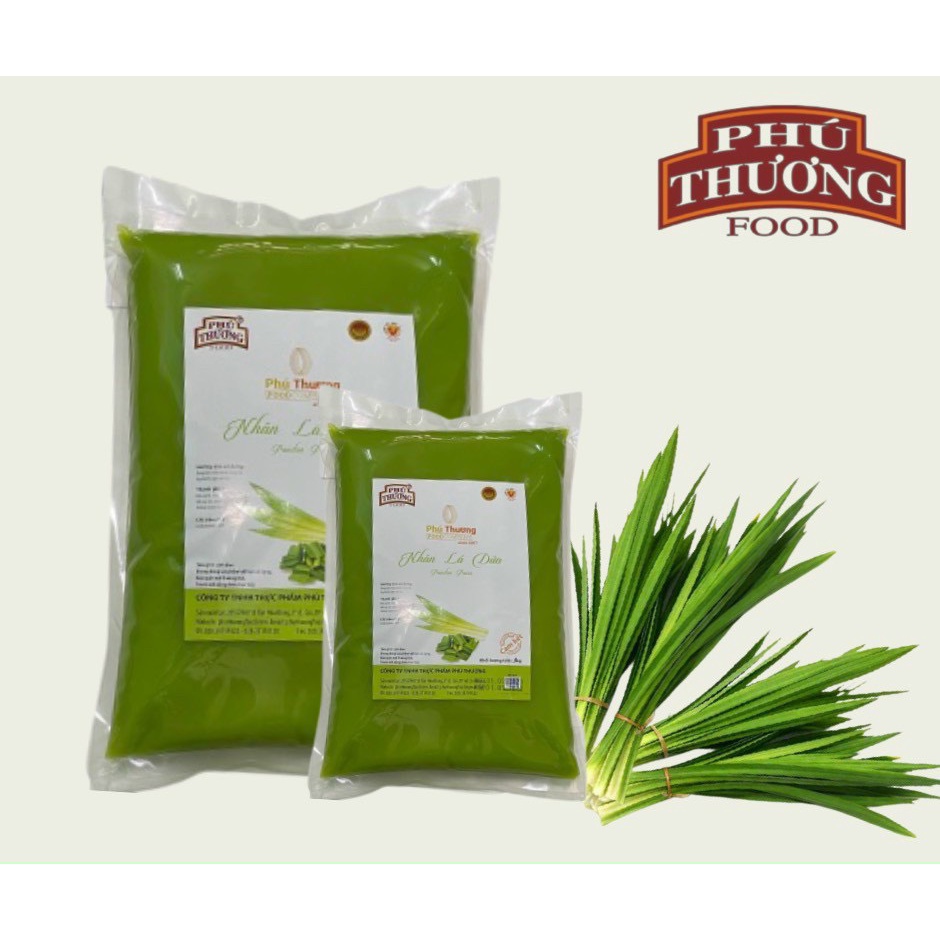 Nhân Bánh Trung Thu đậu Xanh,sữa Dừa,sầu Riêng,hạt Sen Phú Thương 1kg nguyên liệu làm bánh trung thu