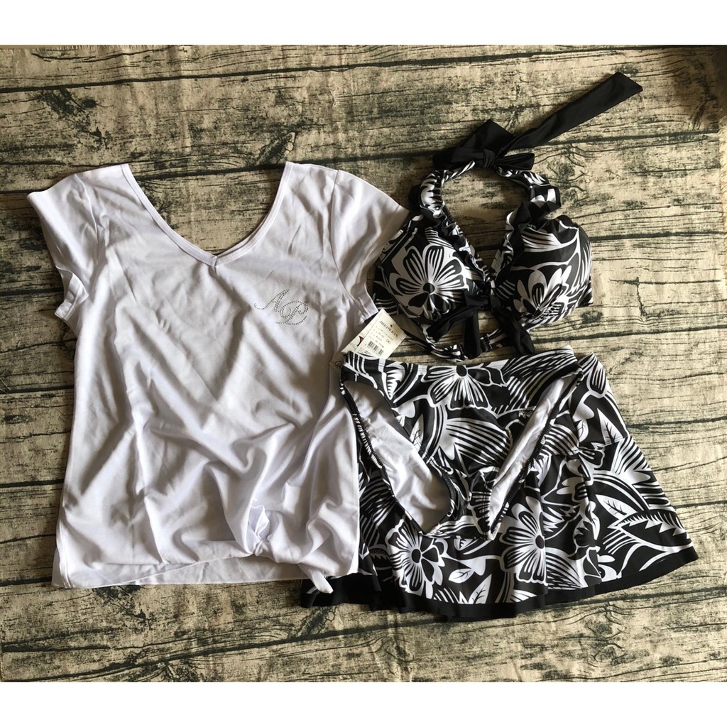 Set 4 món đồ bơi nữ vnxk xuất Hàn