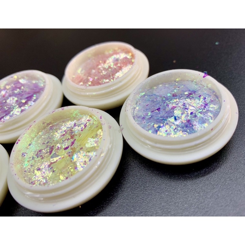 Set nhũ khổng tước 6 màu siêu sáng