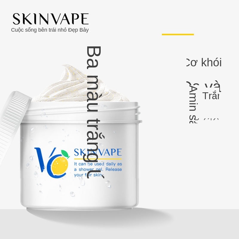 SKINVAPE Future Scrub Body Whitening Peeling Sữa tắm tẩy tế bào chết toàn thân