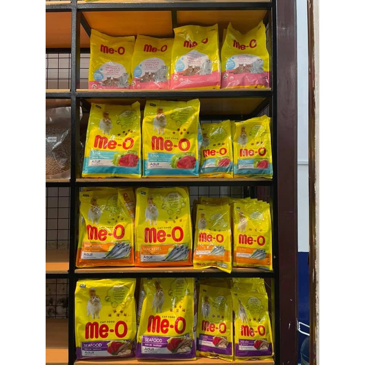 Thức Ăn Cho Mèo Hạt Me-O 350g Dành Cho Mèo Trưởng Thành Trên 12 Tháng Tuổi Đủ Vị