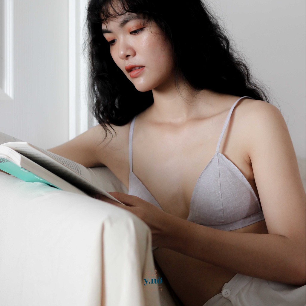 Áo Lót Quần Lót Màu Trơn Vải Linen Pha Sợi Tự Nhiên/ Cotton 🌸 May Theo Số Đo 🌸 Mỏng Nhẹ và Thoải Mái