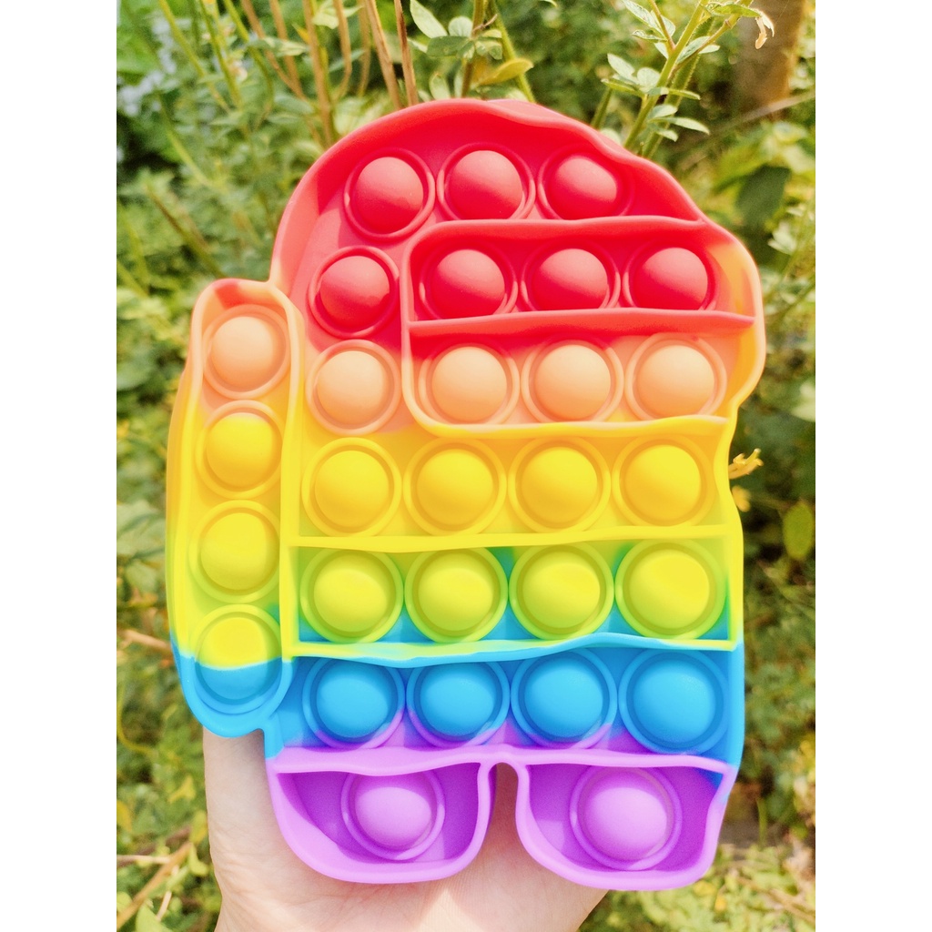 Đồ Chơi Giải Trí Giảm Căng Thẳng, Popit Nhiều Màu Sắc Hình Dáng Dễ Thương Cho Người Lớn Và Trẻ Em