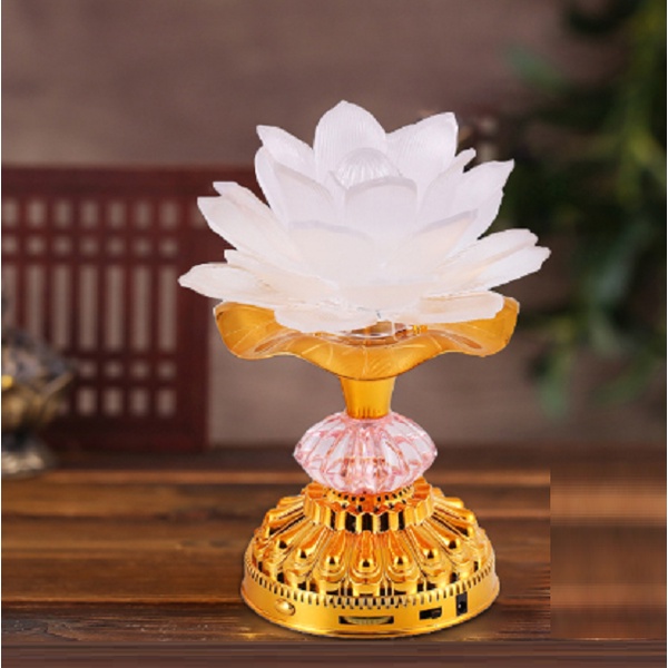 Đèn bàn thờ Hoa sen LEDtiết kiệm điện)
