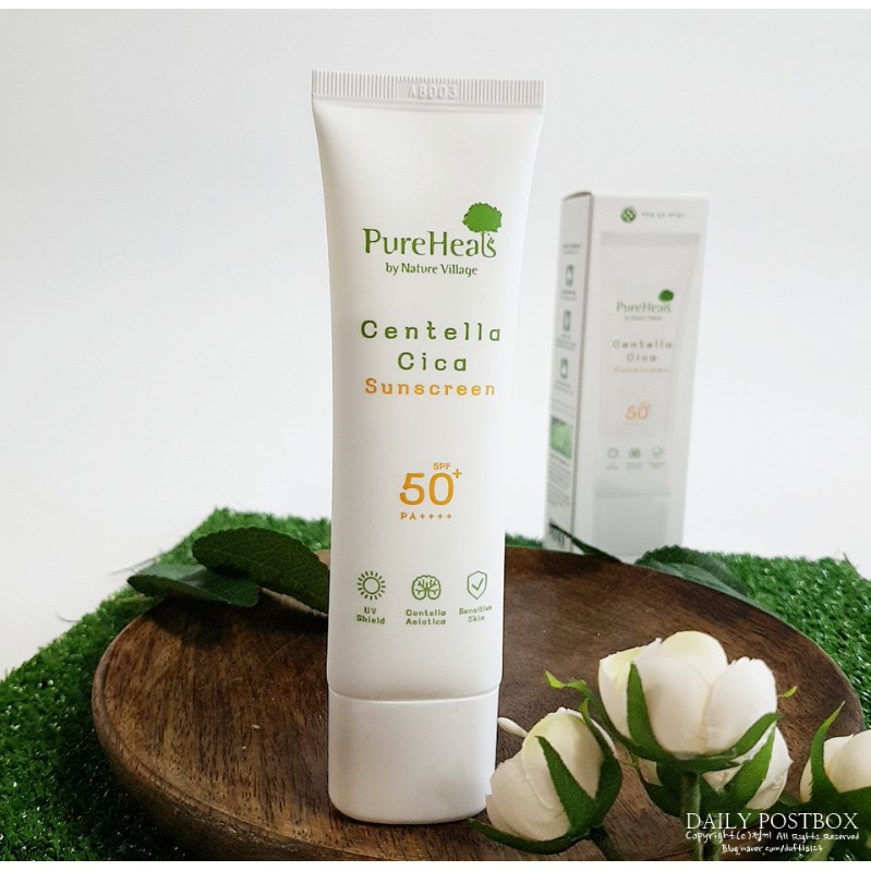 kem chống nắng 💖 FREESHIP 💖 KEM CHỐNG NẮNG RAU MÁ PUREHEAL’S SPF 50+ PA++++