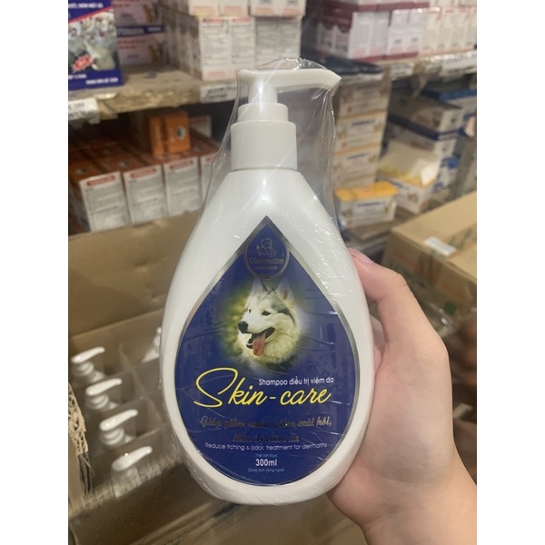Sữa tắm Skin Care Vemedim dành cho chó viêm da chai 300