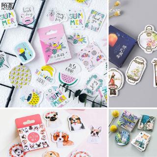 Nhãn dán trang trí nhiều kiểu dáng xinh xắn