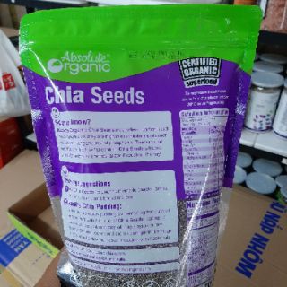Hạt Chia Úc 1KG Absolute Organic MỚI NHẤT date 2025