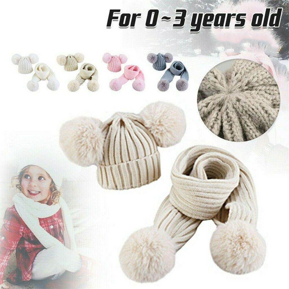 MIHAN1 Mũ Dệt Kim Chống Gió Dễ Thương Xinh Xắn Dành Cho Bé
