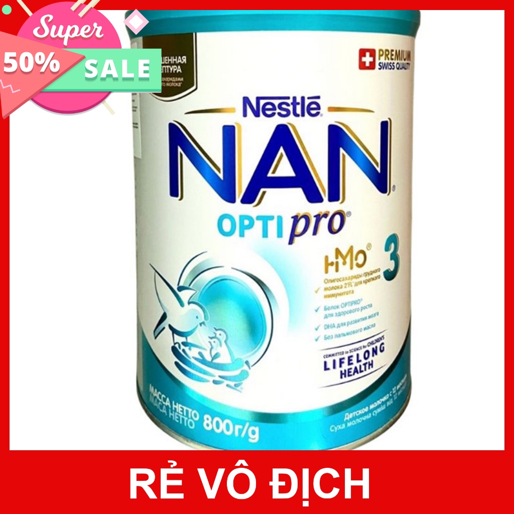 Sữa Nan Nga số 3 (800g) mẫu mới