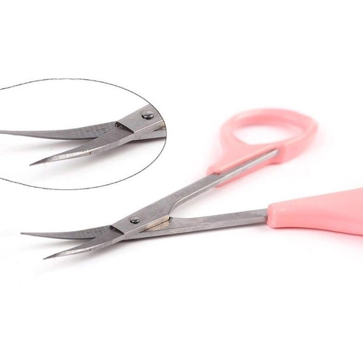 Kéo cắt mi và mí làm bằng thép không gỉ dành cho makeup Bride Care