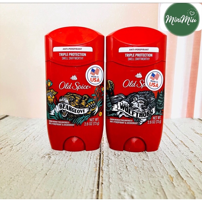 Lăn khử mùi nam Old Spice High Edurance Pure Sport 85g/Lăng Sáp khử mùi Old Spice / bearglove / worfthorn