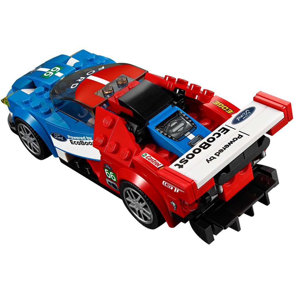 75881 LEGO Speed Champions 2016 Ford GT &amp; 1966 Ford GT40 - Đồ chơi LEGO