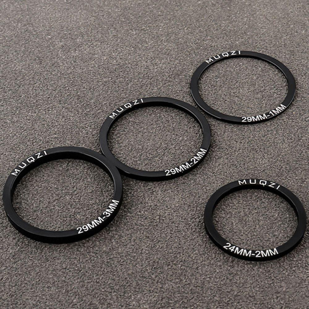 LANFY Set 6 Vòng Đệm Trục Khuỷu Bằng Thép Không Gỉ 24 / 29 / 30mm Cho Xe Đạp