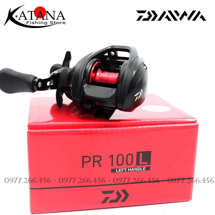 Máy câu ngang Daiwa PR 100L - máy câu hàng hiệu giá học sinh