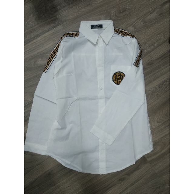 [Mã FAMARAL1 giảm 10K đơn 50K] Sơ mi trắng viền tay