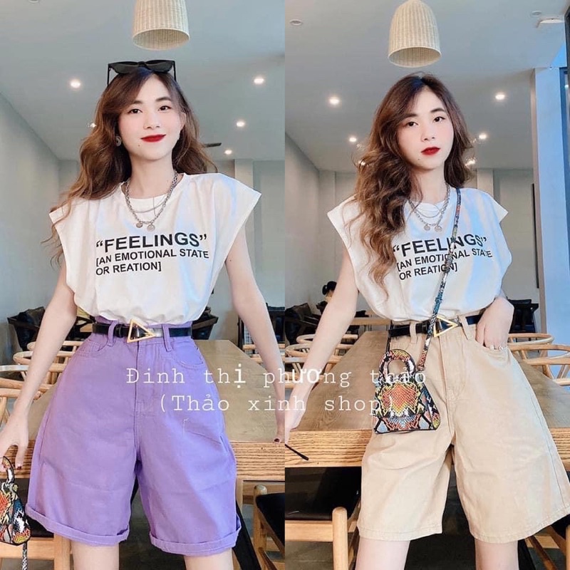 SALE Quần Ngố Chất Kaki