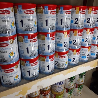 Sữa semper nga số 1 và semper số 2 hộp 400g