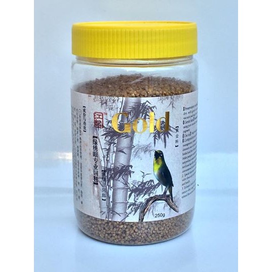 Cám chim vành khuyên Tú Gold Hộp Lắp vàng - Hộp 250 gram