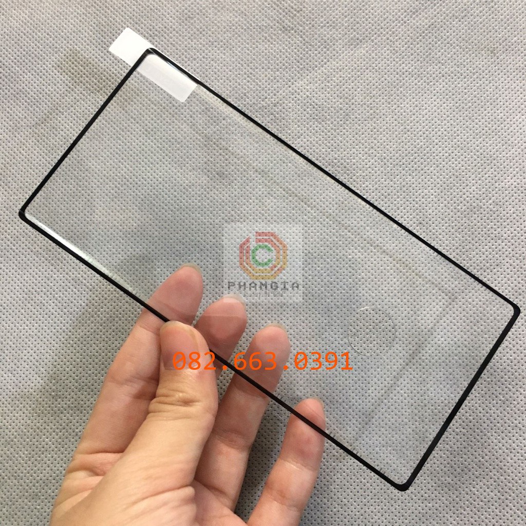 Kính cường lực Samsung Note 10 plus  / Note 10/ Note 10 Lite full màn, full keo, không li ti