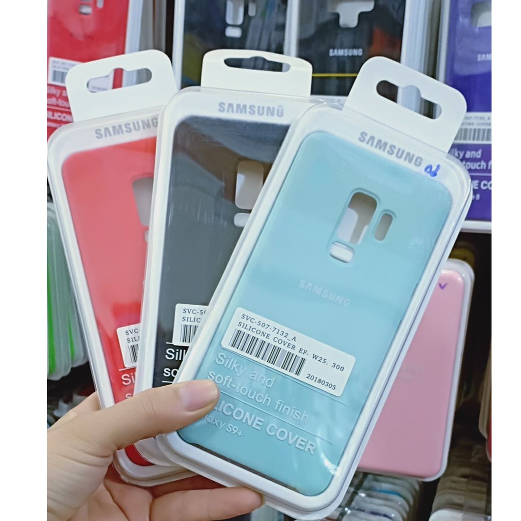 Ốp lưng Silicon Cover chống bẩn cho Galaxy S9 Plus